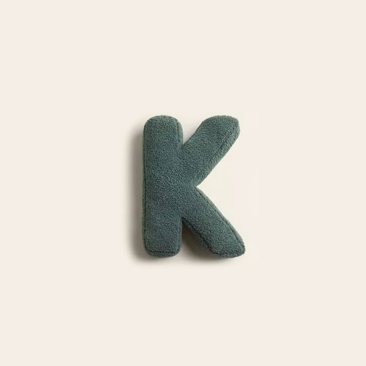 Decorative Alphabet Cushion – LetterLounge-K-The Livary