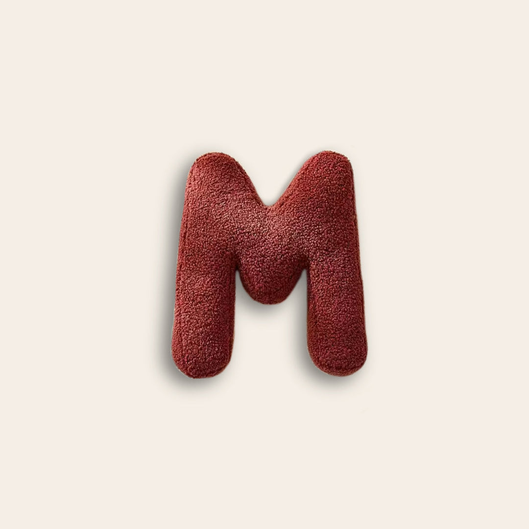 Decorative Alphabet Cushion – LetterLounge-M-The Livary