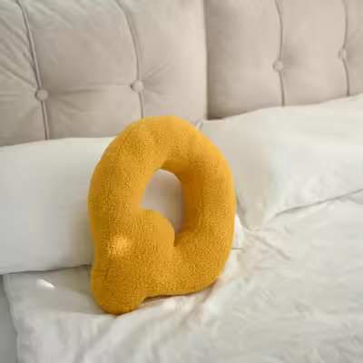 Decorative Alphabet Cushion – LetterLounge-Q-The Livary