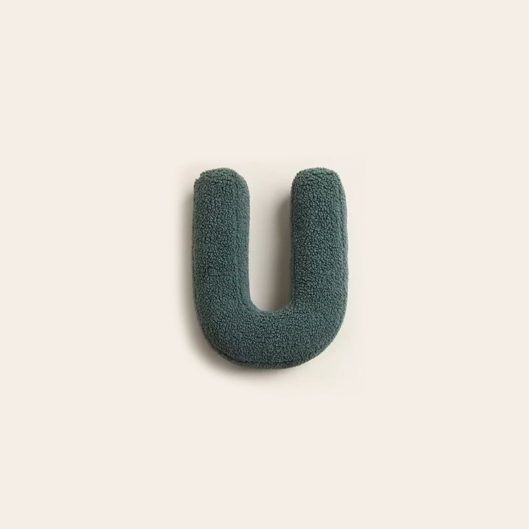 Decorative Alphabet Cushion – LetterLounge-U-The Livary