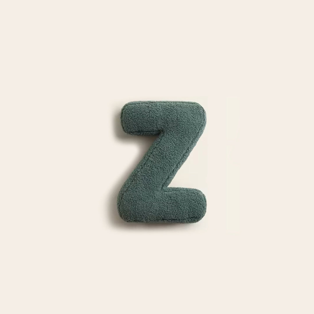Decorative Alphabet Cushion – LetterLounge-Z-The Livary