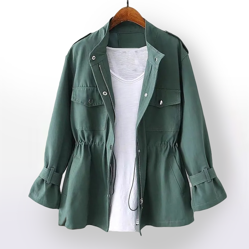 Short Ladies Trench Coat – Clarisse