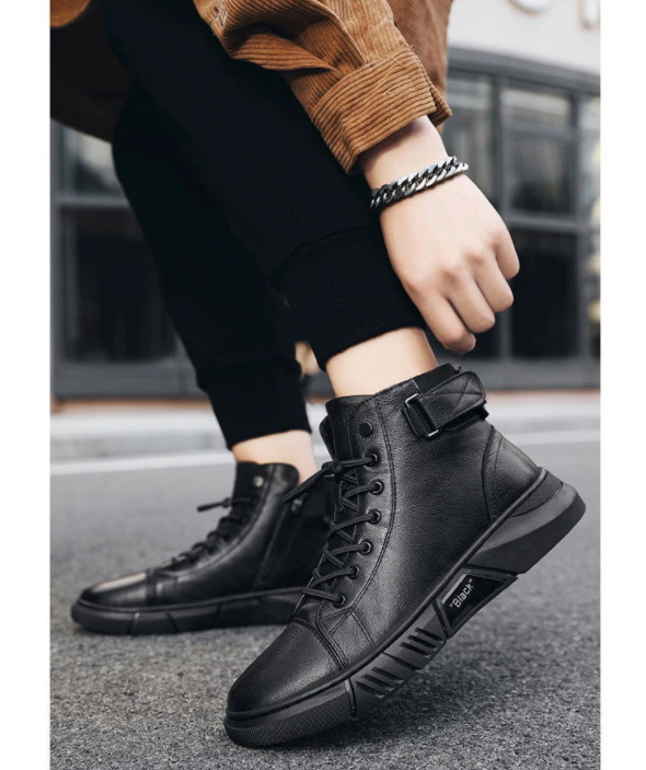 Stylish Leather Men's Shoes – Rafael