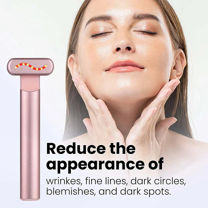 EMS Microcurrent Face Lifting Device - GlowMagic-Silver-Nora Luxe