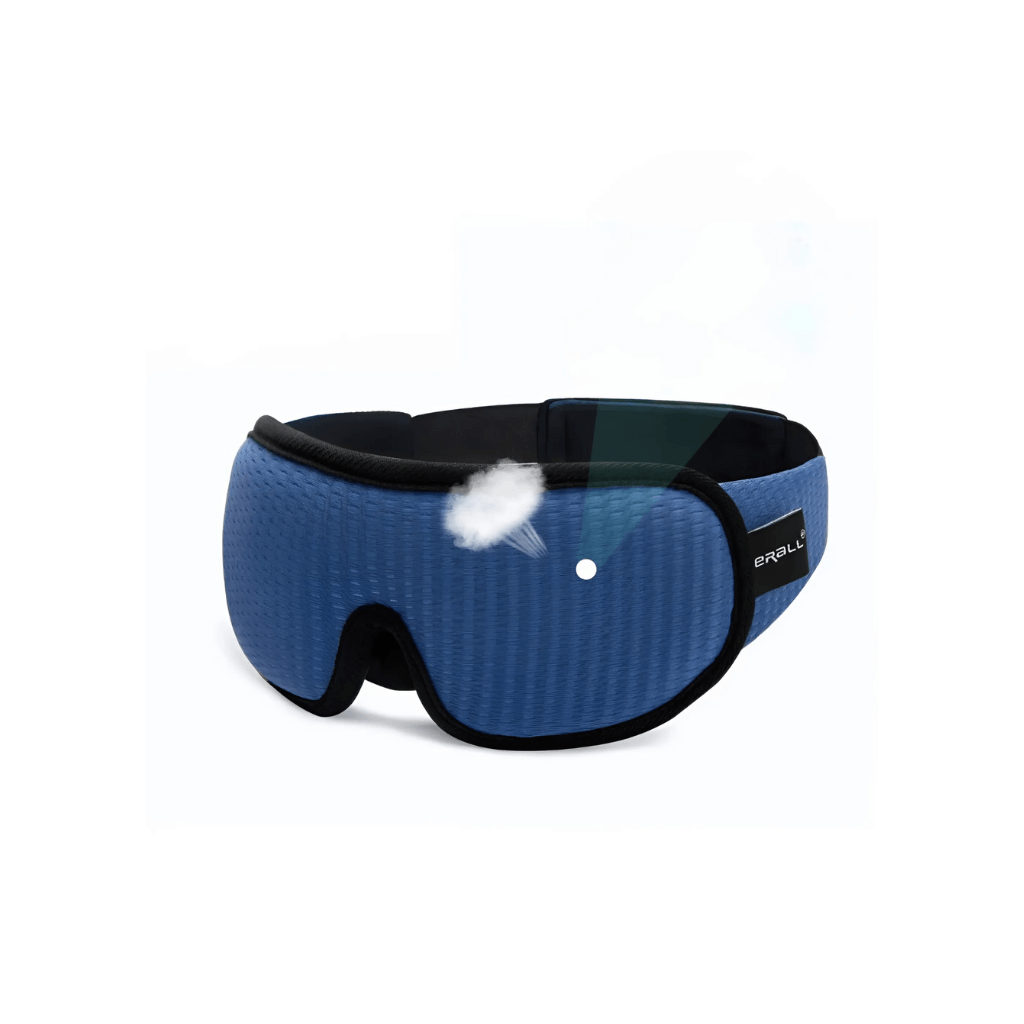 Ergonomic Sleep Mask - CloudDreamer-Blue-Nora Luxe