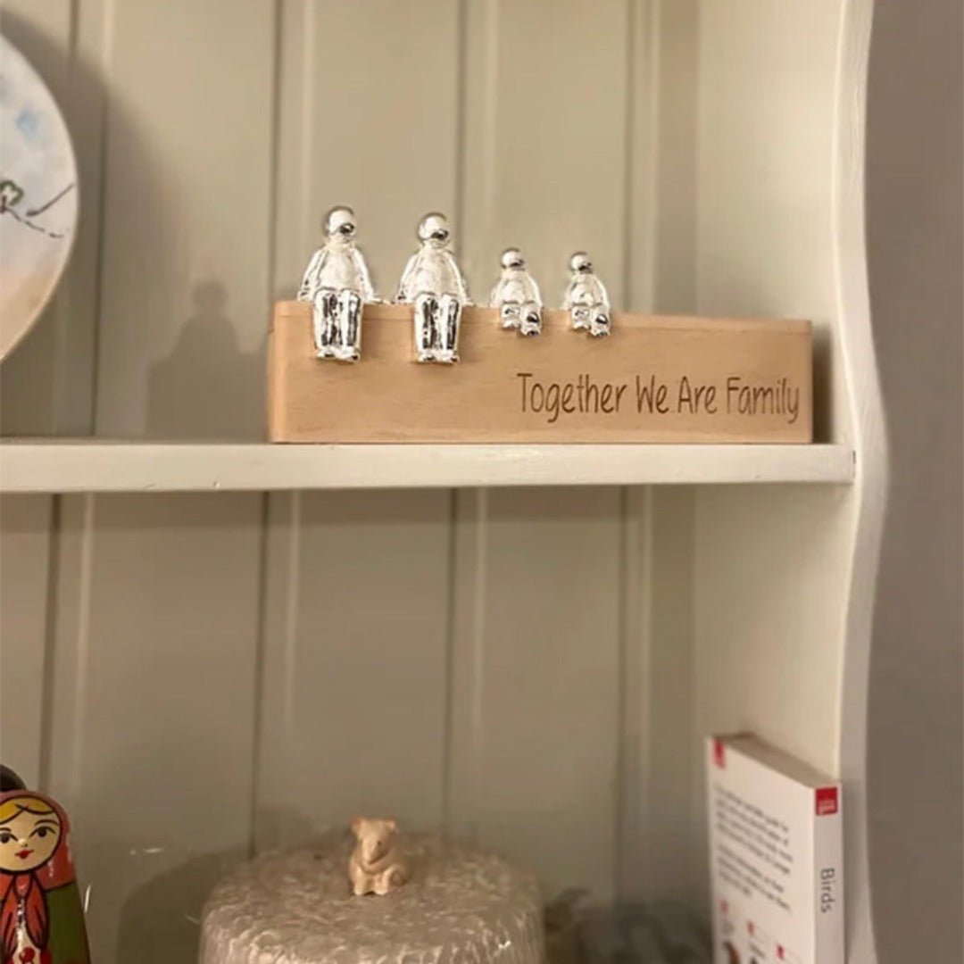 Eternal Family Relationship Sculpture - Unity-Nora Luxe