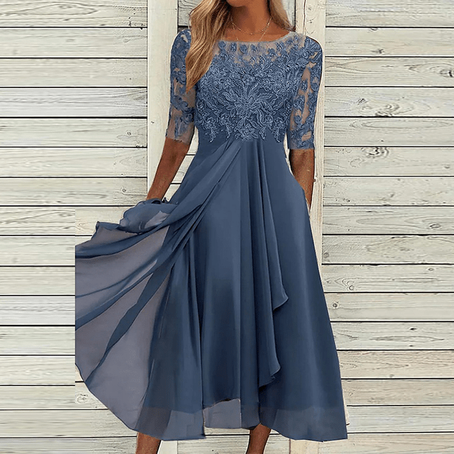 Vestido de verão elegante para uma aparição fashion - Lena Meier
