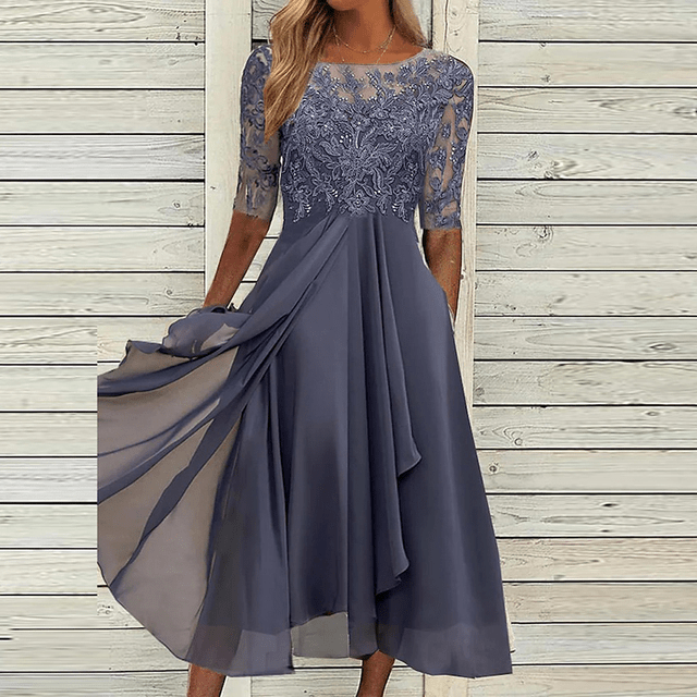 Vestido de verão elegante para uma aparição fashion - Lena Meier