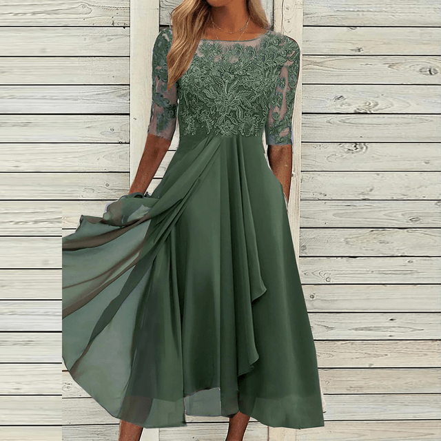 Vestido de verão elegante para uma aparição fashion - Lena Meier