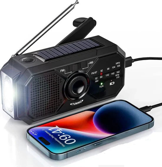 Exciting Emergency Radio - RescueBeam-Nora Luxe