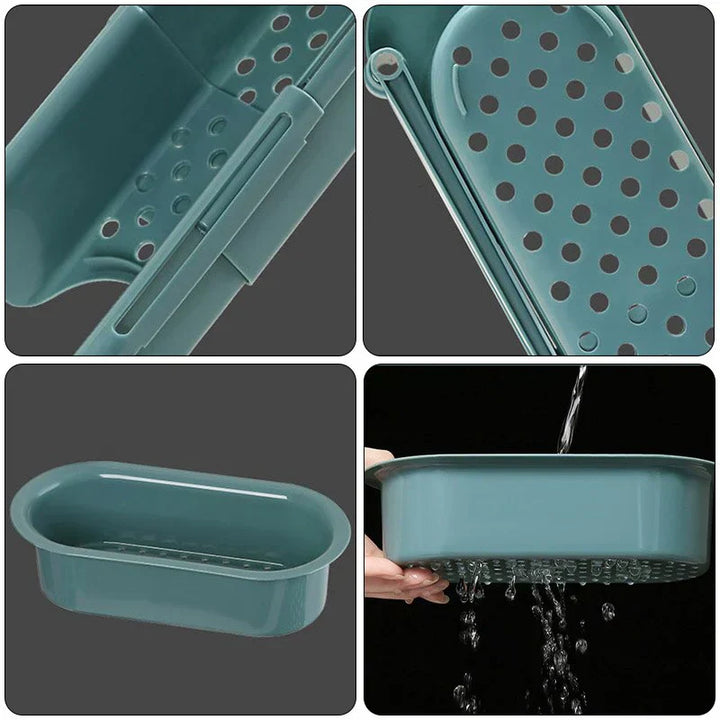 Expandable Sink Rack - SinkEase-Blue-Nora Luxe