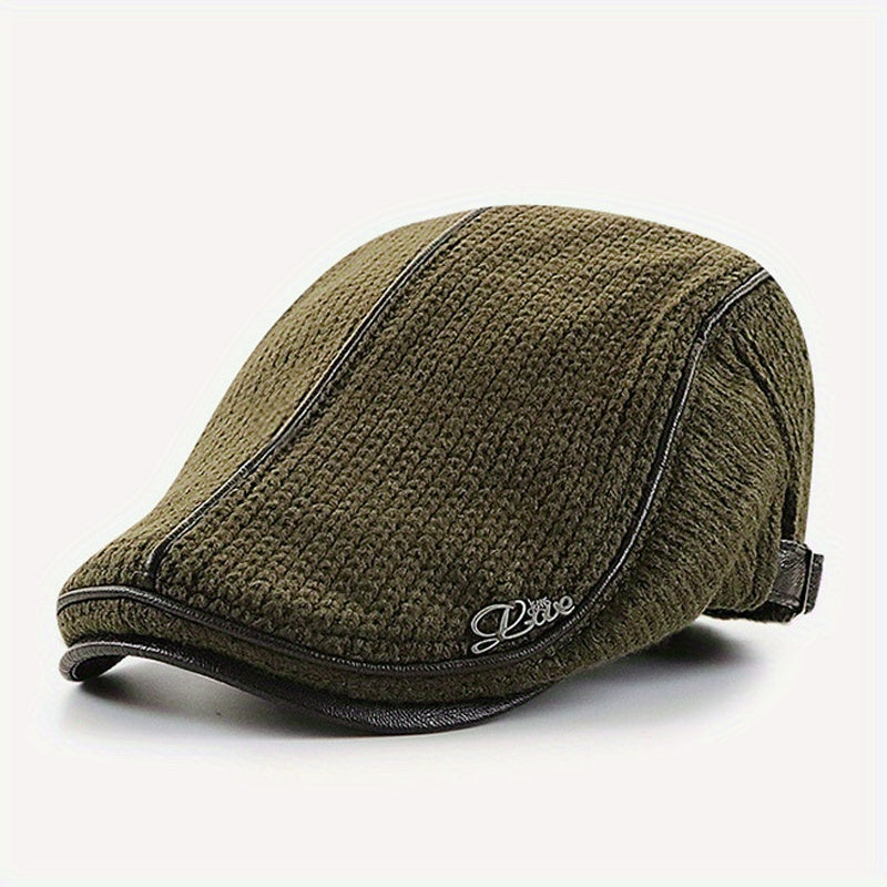 Unisex knitted beret warm & stylish for autumn and winter – Elias