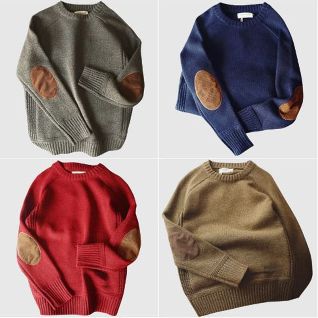 Fashionable Men's Sweater - Victor-Gray-M-Nora Luxe