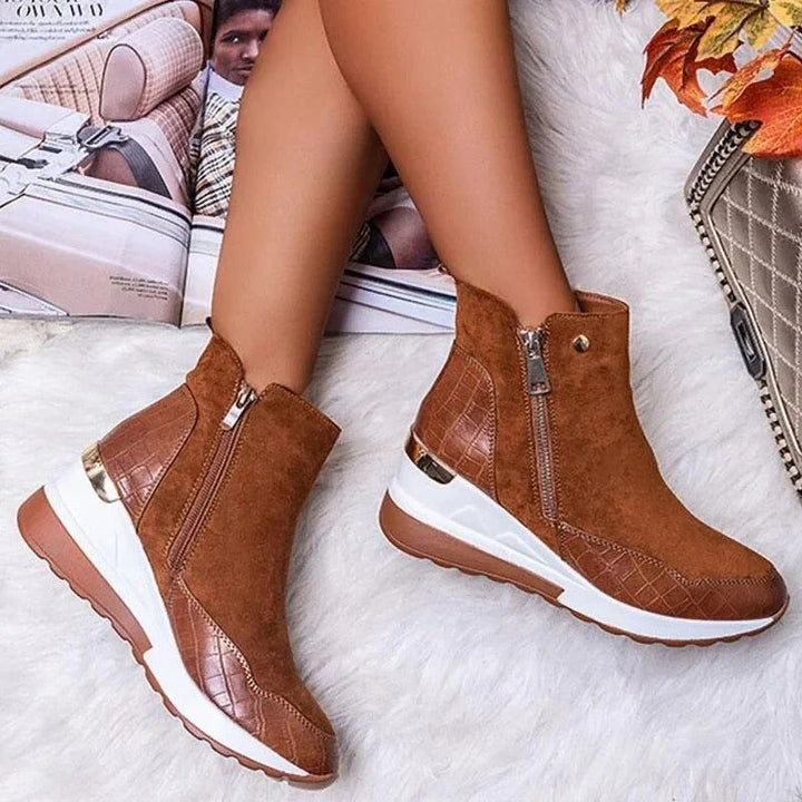 Ladies' Ankle Boots with Orthopaedic Support – Elena