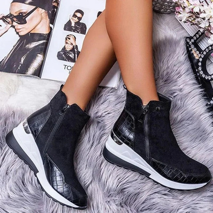 Ladies' Ankle Boots with Orthopaedic Support – Elena