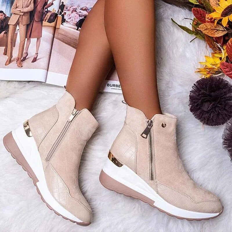 Ladies' Ankle Boots with Orthopaedic Support – Elena