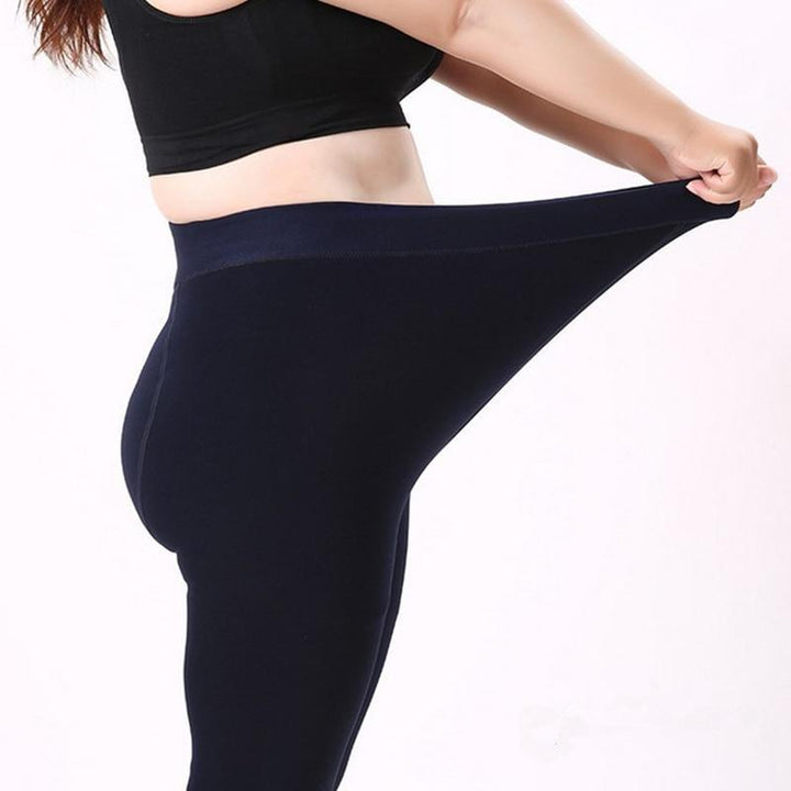 Fleece Lined Winter Leggings - Elsa-Blue-S-Nora Luxe