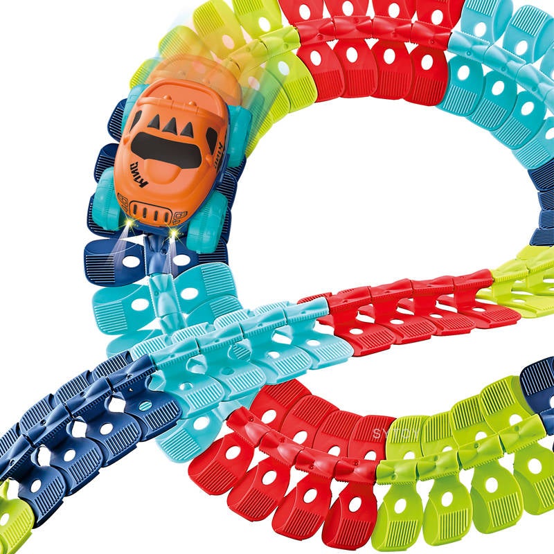 Flexible Montessori Play Path – FlexiTrack-46 Piece-Nora Luxe