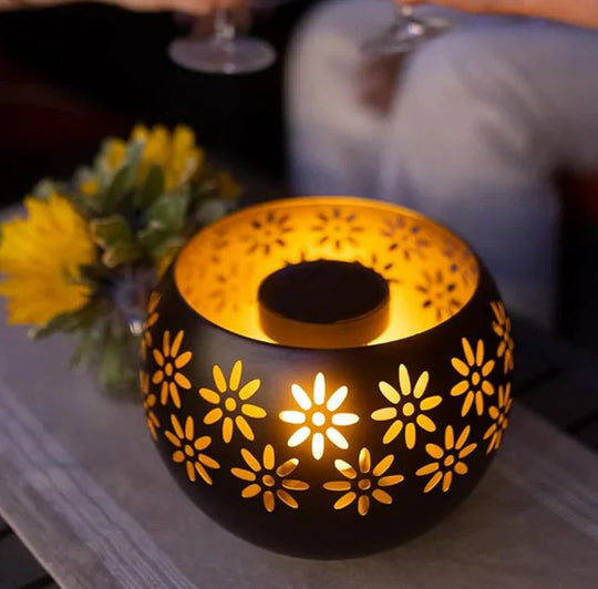 Flower Candle Lamp with Diffuser – Fleuris-The Livary