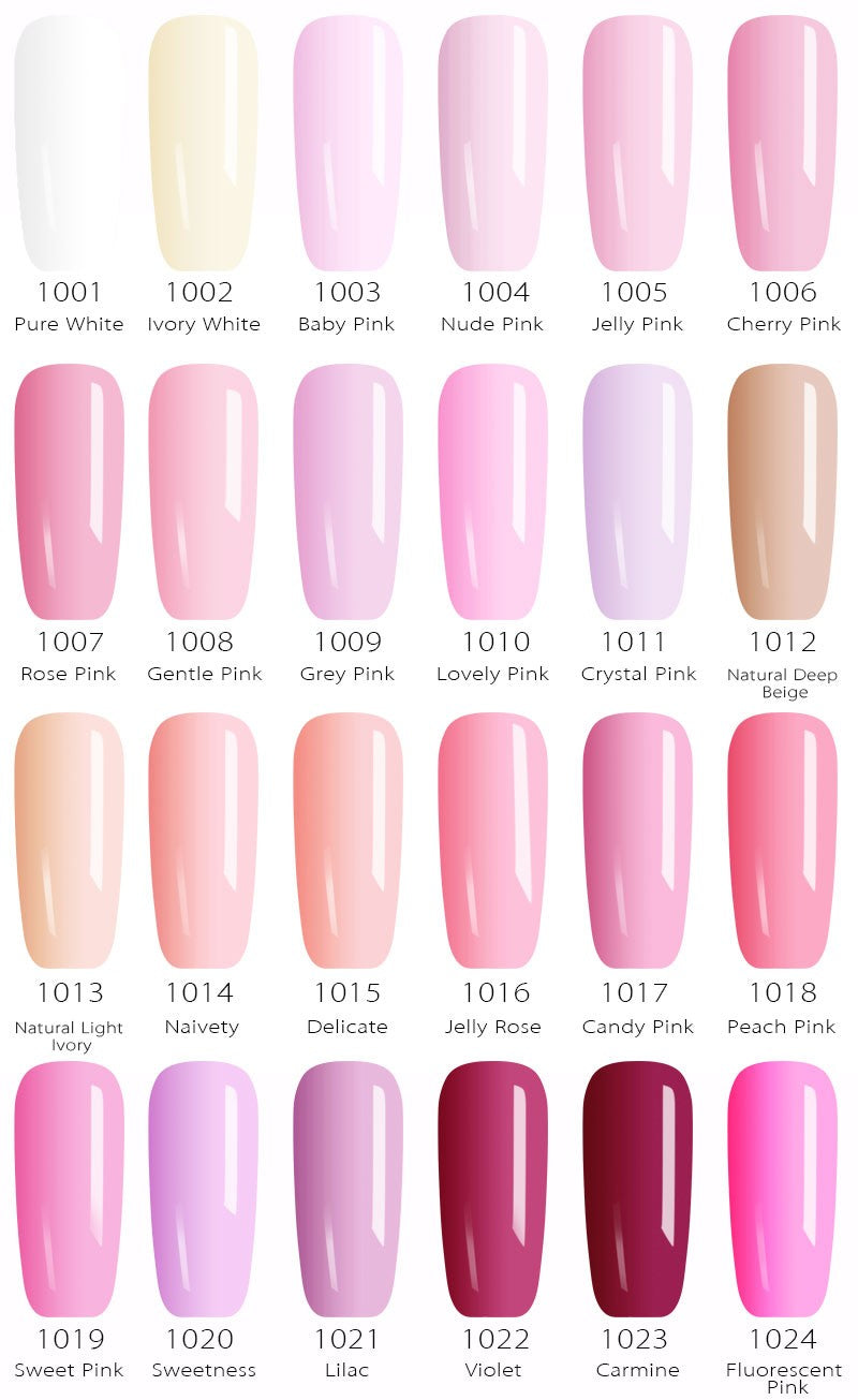 GEL NAIL VARNISH UV LED – LUXURY COLORS 0.41 fl oz-1001-Nora Luxe