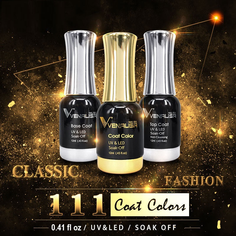 GEL NAIL VARNISH UV LED – LUXURY COLORS 0.41 fl oz-1001-Nora Luxe