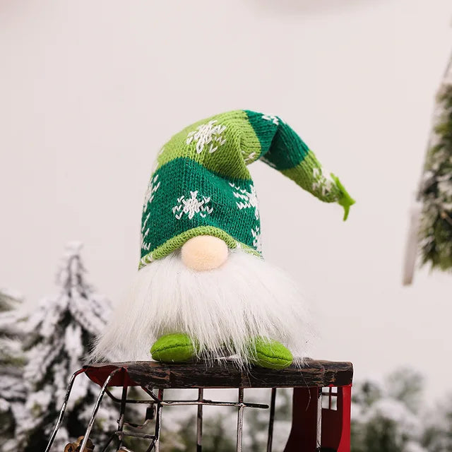 Glow-in-the-dark Christmas figure - GlowBuddy-Short Green-Nora Luxe