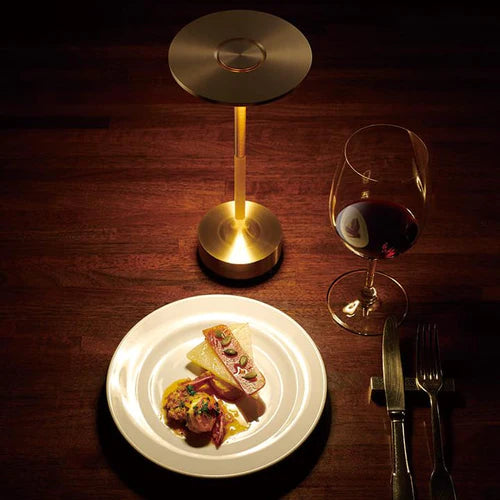 Lâmpada de mesa LED sem fio de luxo - Luna Glow