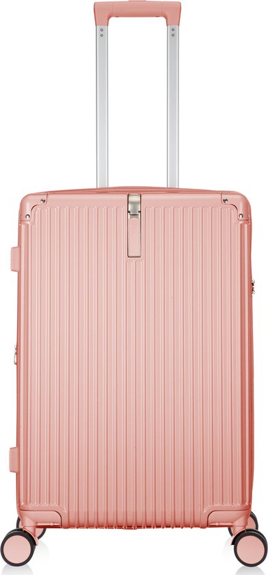 Hard case suitcase with extras – Mykonos-Pink-S (39 L)-Nora Luxe
