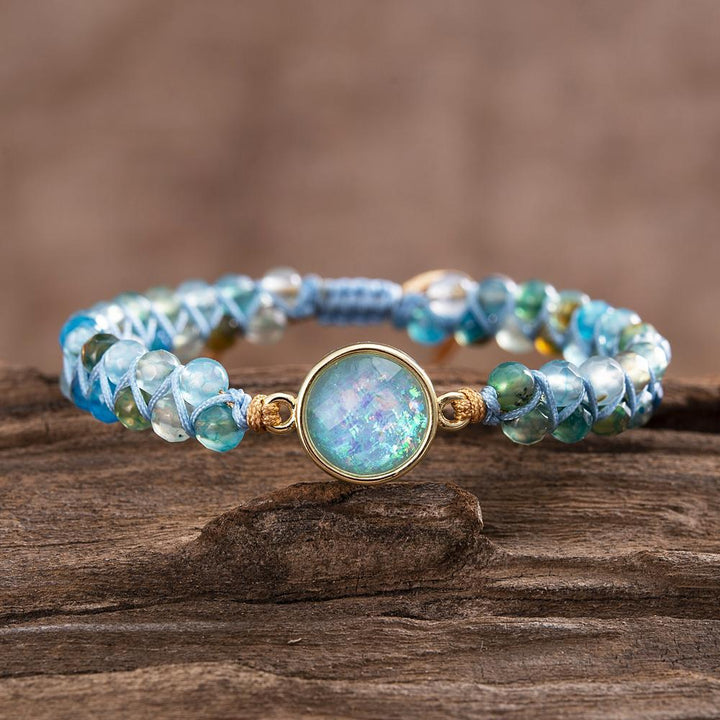 Hypnotic Blue Opal Bracelet - Liora-Nora Luxe