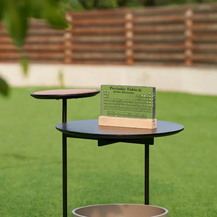 Illuminated Periodic Table with Real Elements - Elementa-Small-Nora Luxe