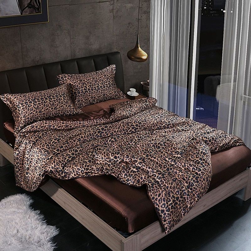Conjunto de Roupa de Cama de Seda/Satin (4 peças) – SilkSleep