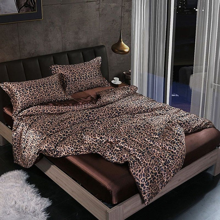 Conjunto de Roupa de Cama de Seda/Satin (4 peças) – SilkSleep