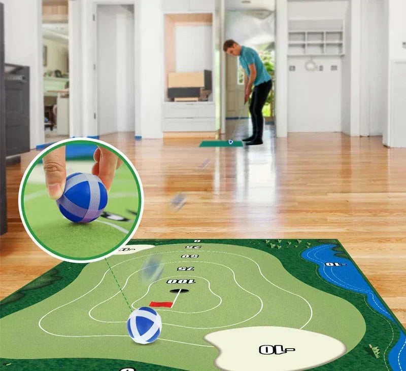Indoor Golf Set - HomeGolf Pro-Nora Luxe