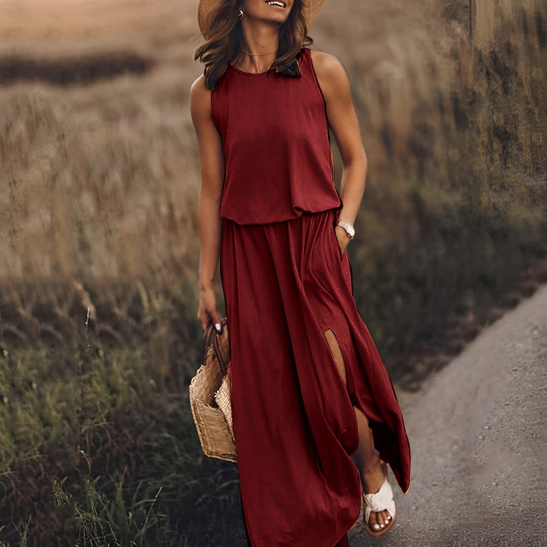 Vestido de verão estiloso e colorido - Sophie Richter