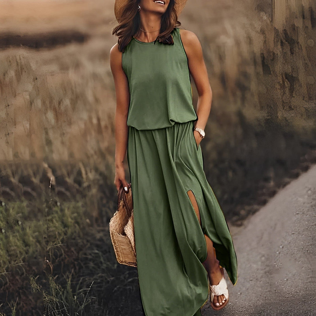 Vestido de verão estiloso e colorido - Sophie Richter