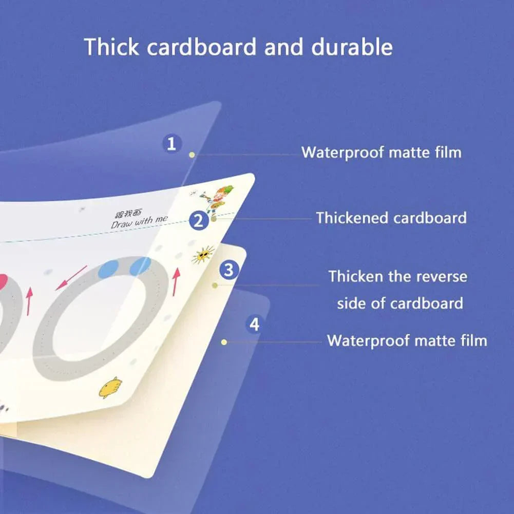 Interactive Writing Book – ScribbleBook-32 Pages-The Livary
