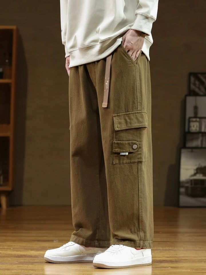 Men's Cargo Trousers with Pockets – Ruben
