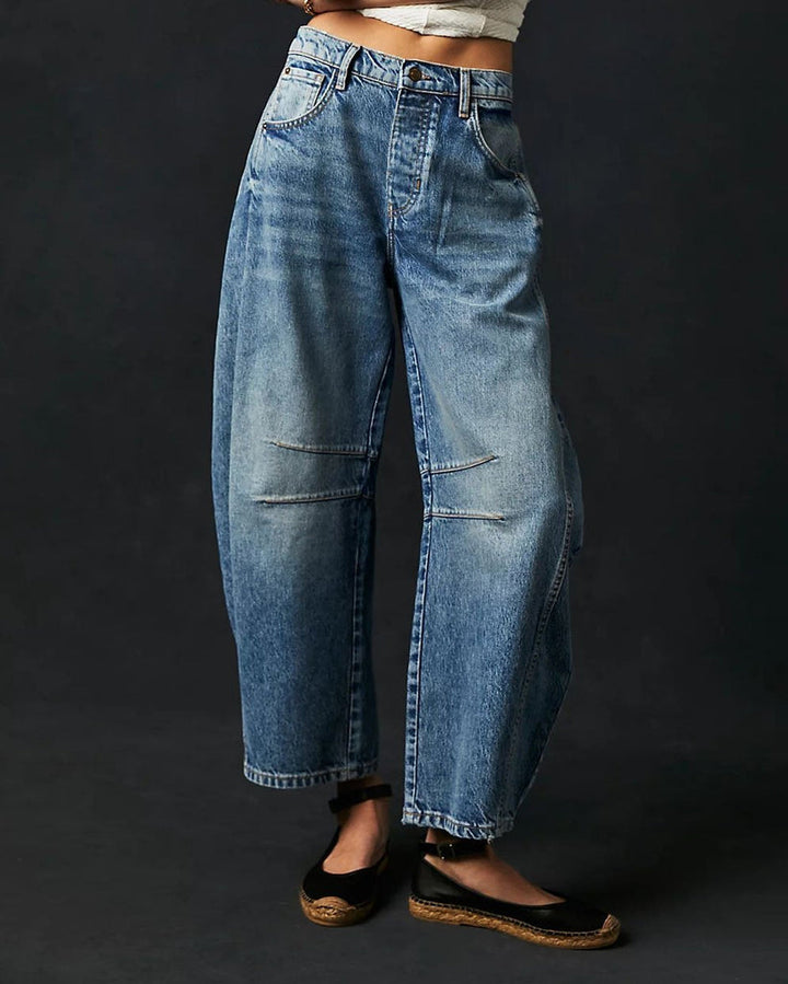 Ladies' jeans in barrel cut – Maribel autumn edition