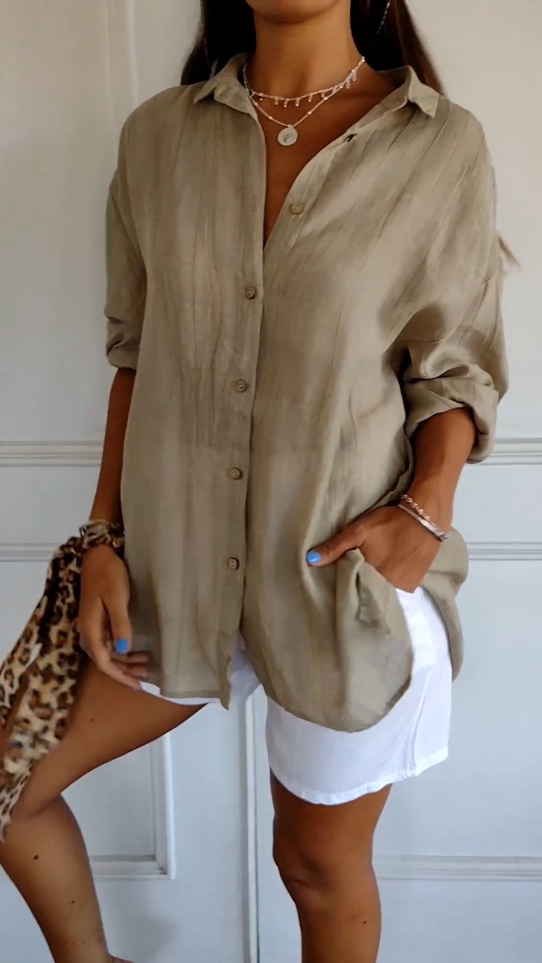 Camisa feminina refinada - Elena