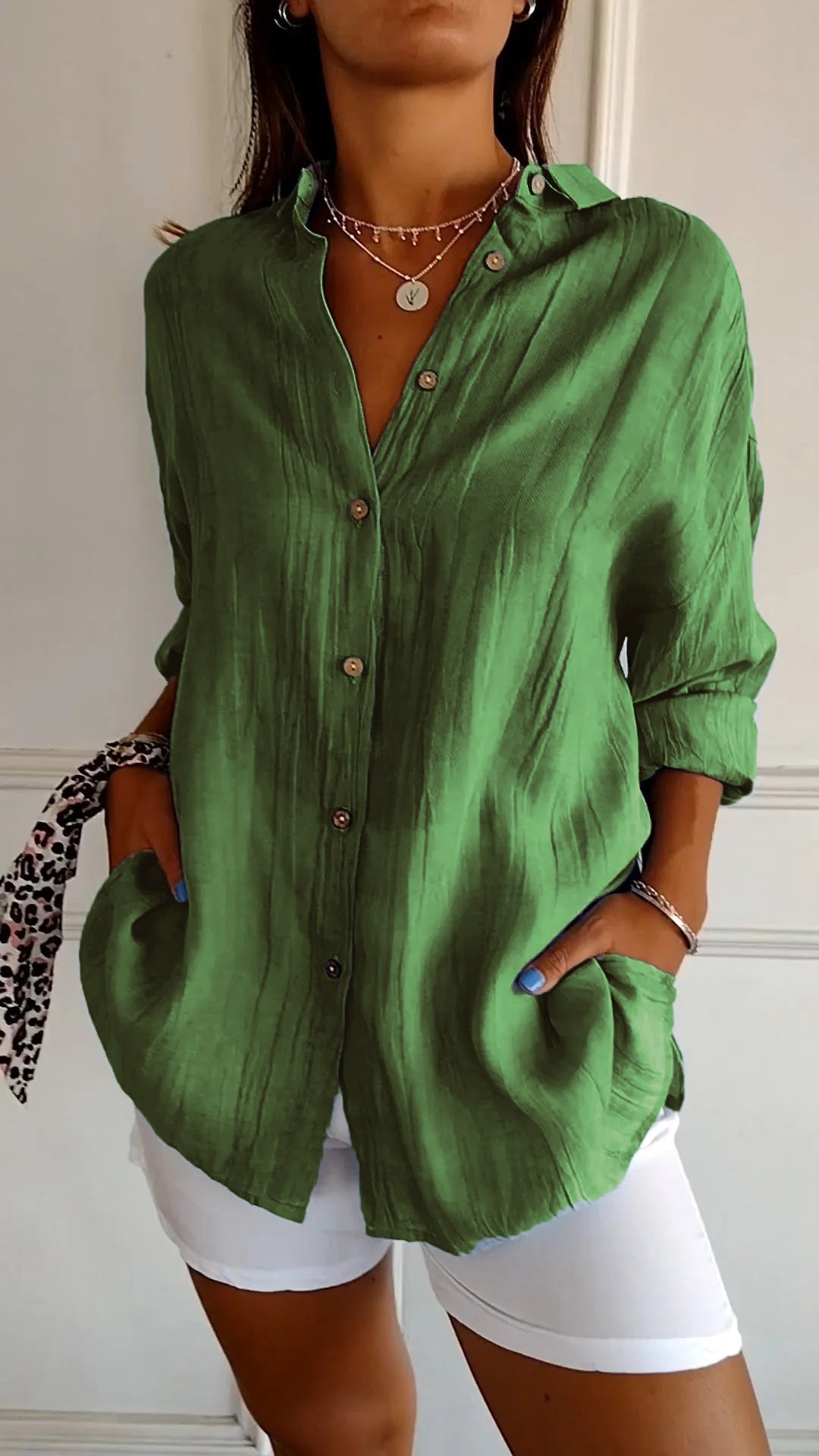 Camisa feminina refinada - Elena