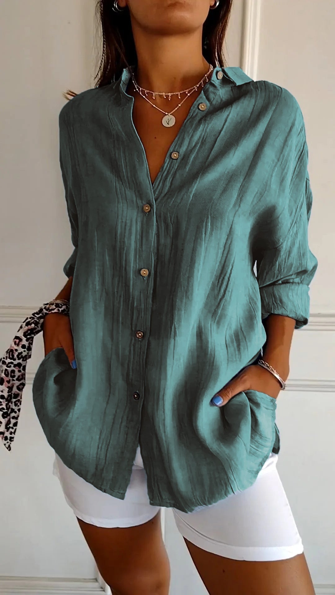Camisa feminina refinada - Elena