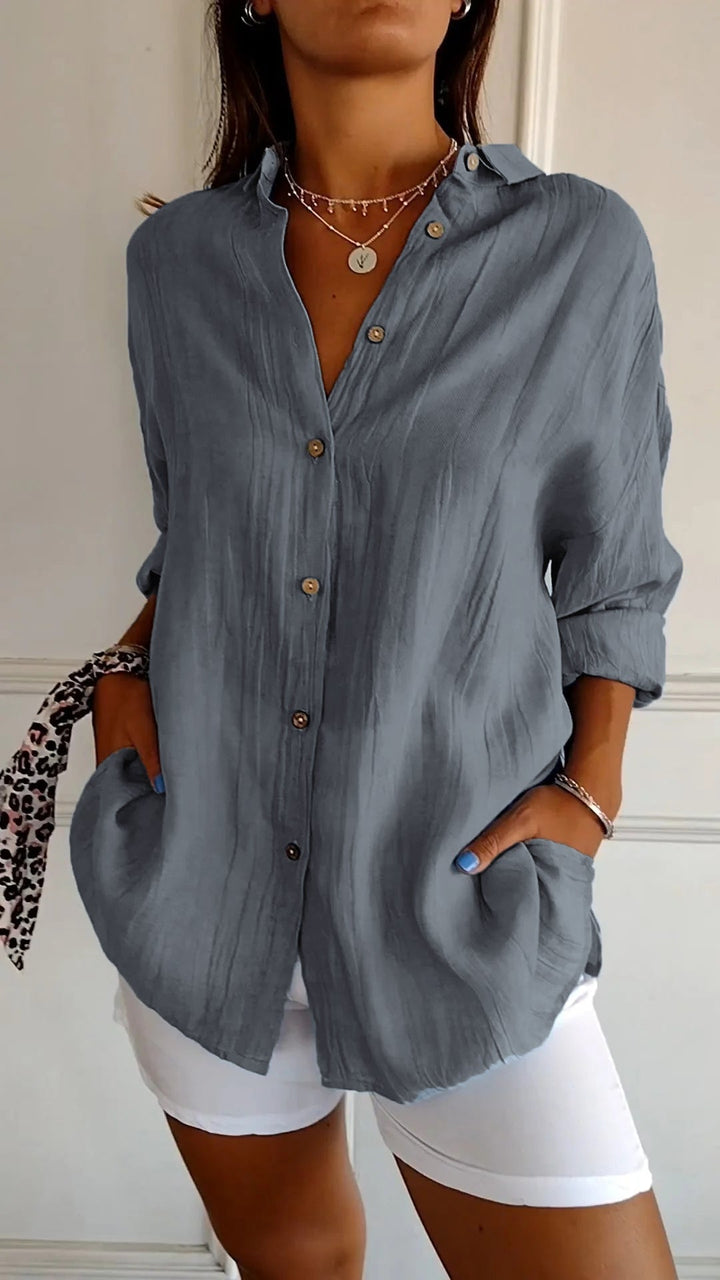 Camisa feminina refinada - Elena