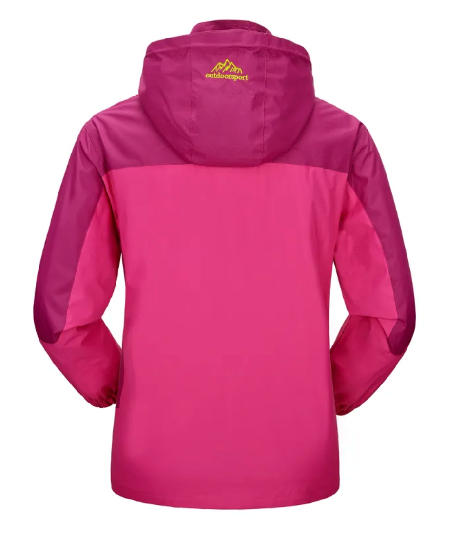 Ladies' Outdoor Walking Jacket - Nadia-Purple-S-Nora Luxe