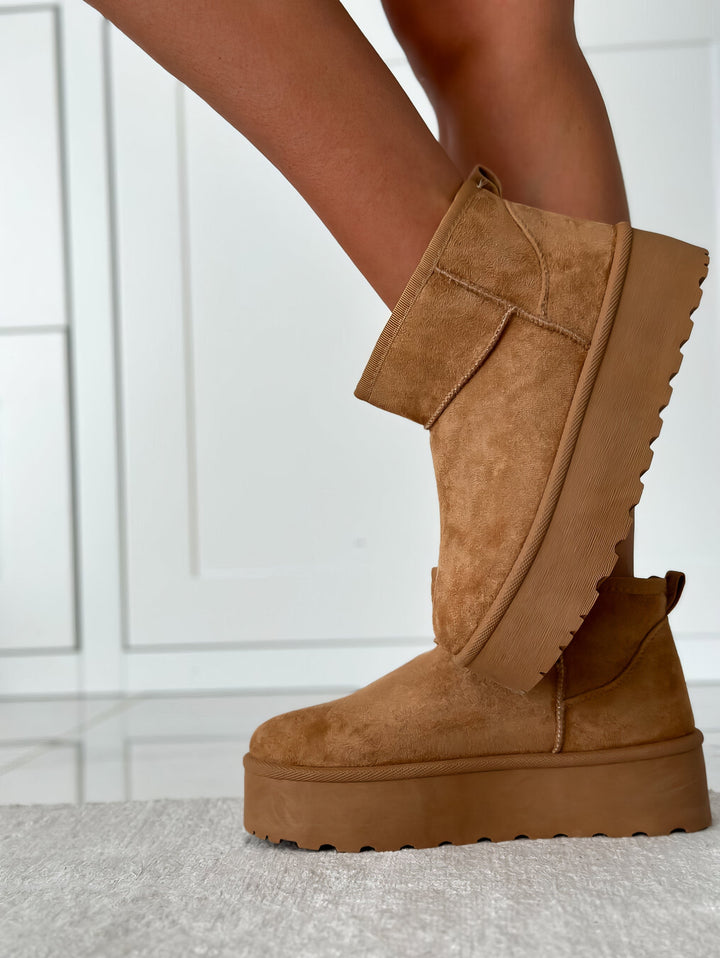 Ladies Winter Boots - WinterWalker-Brown-4.0-Nora Luxe