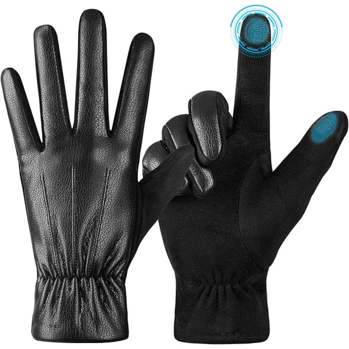 Learn Touchscreen Winter Gloves for Men - Oliver-M/L-Nora Luxe