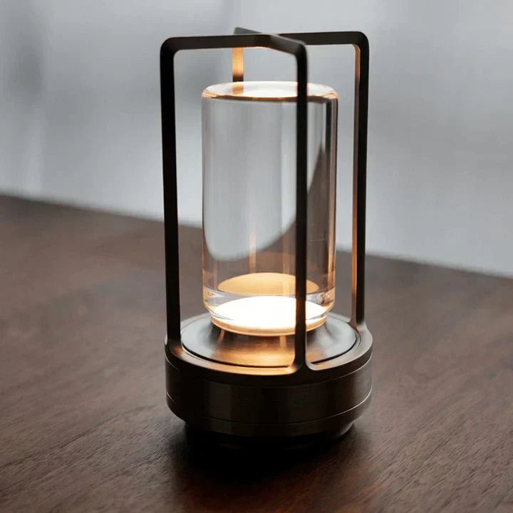 Lâmpada de Mesa de Cristal de Luxo - LumiCrystal