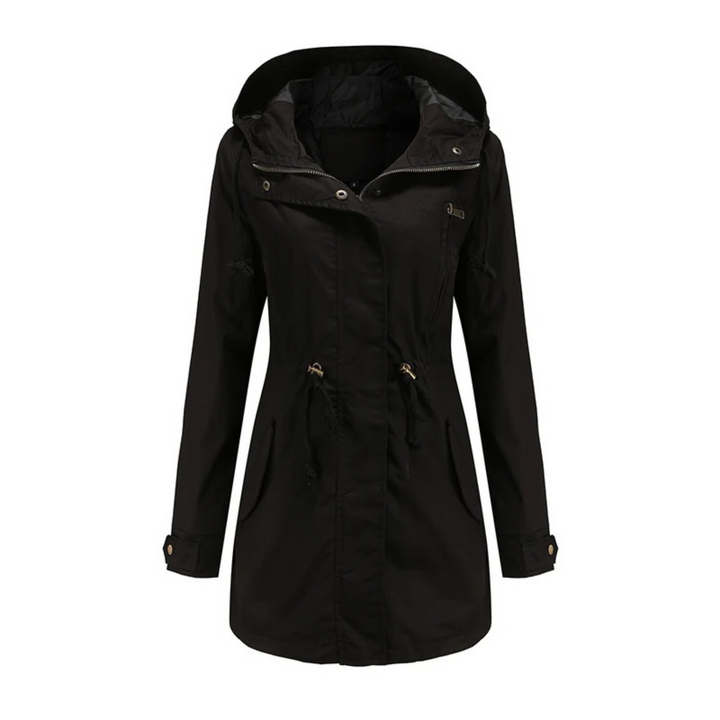 Light & Stylish Women's Summer Jacket with Long Fit – Amira-Black-S-Nora Luxe