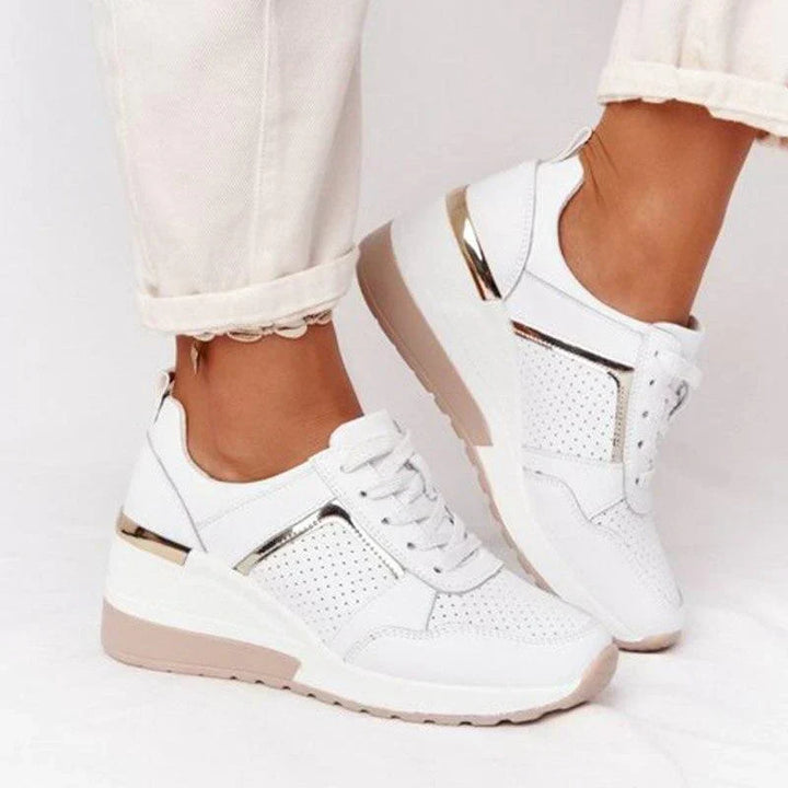 Lightweight Air Sneakers for Women - Nova-White-4.5-The Livary