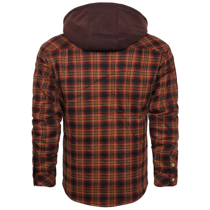 Lightweight Autumn Jacket for Men - Vertex-Dark Orange-S-Nora Luxe