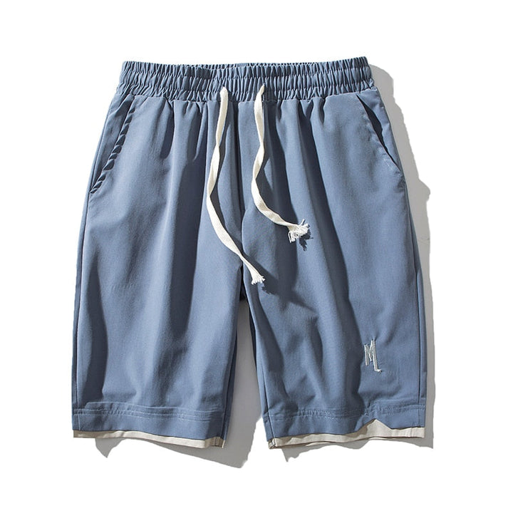Lightweight Men's Shorts with Pockets – Dante-Blue-S-State of Style